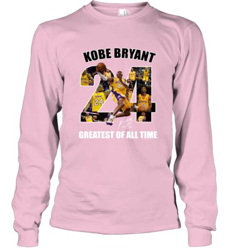 Kobe Bryant Greatest Of All Time Number 24 Signature Rookbrand