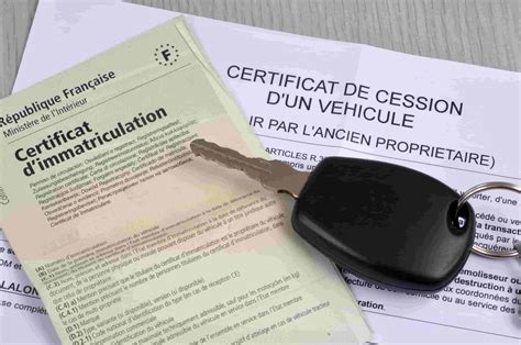 Changement de propriétaire et carte grise les étapes Étapes Nouvelles