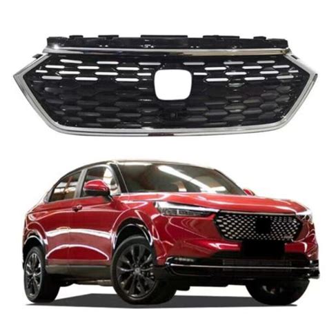 Front Grille Mesh Grill Bar Vent Trim Fits For Honda Vezel