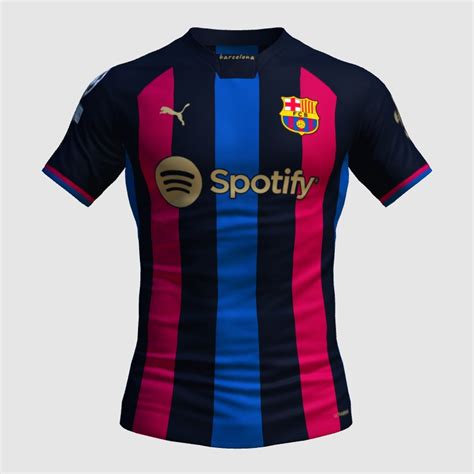 Barcelona X Puma Home Concept Fifa Kit Creator Showcase