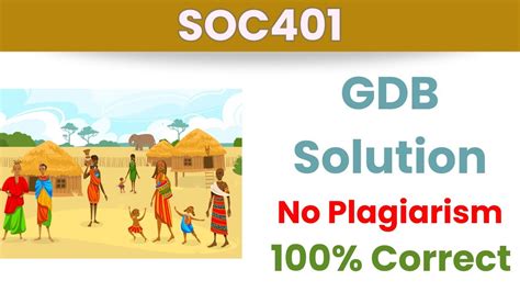 Soc Gdb Solution Correct Soc Gdb Solution Youtube