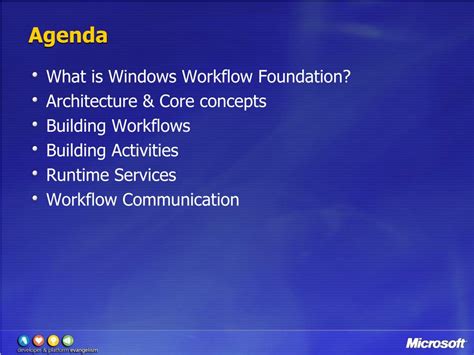 Ppt Introduction To Windows Workflow Foundation Powerpoint