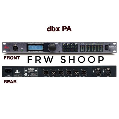 Jual Speaker Management Dbx Driverack Pa Shopee Indonesia