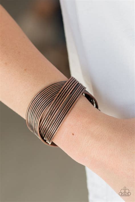 Paparazzi Urban Glam Copper Bracelet