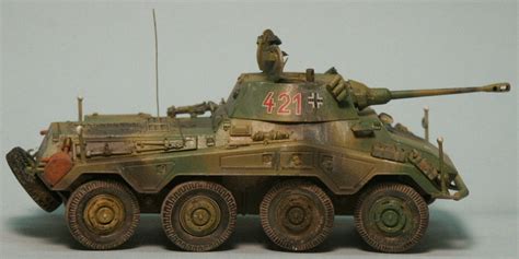 Hasegawa 1 72nd Scale Sd Kfz 234 2 Construction Review