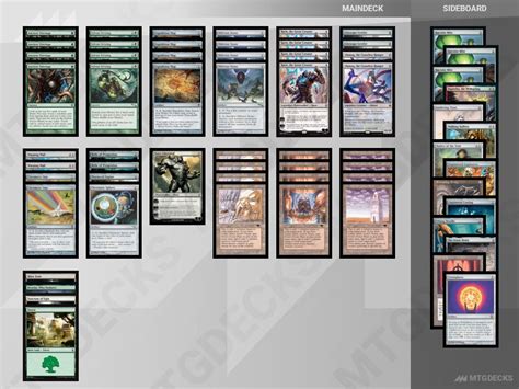 Modern Mono Green Tron Deck By Bonsheen Mtg Decks