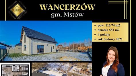 Wancerzów/dom na sprzedaż/MEROSS Nieruchomości - YouTube