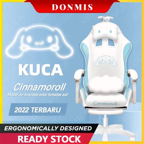 KUCA Cinnamoroll Kursi Gaming Kustom Asli Terbatas High End Premium