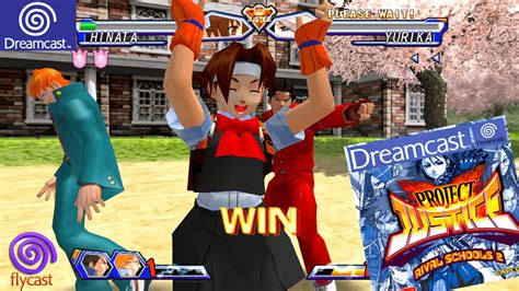 Project Justice Rival Schools 2 2001 Sega Dreamcast Gameplay In Hd