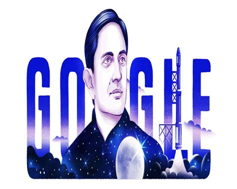 Google Doodle Celebrates Vikram Sarabhai S Th B Day