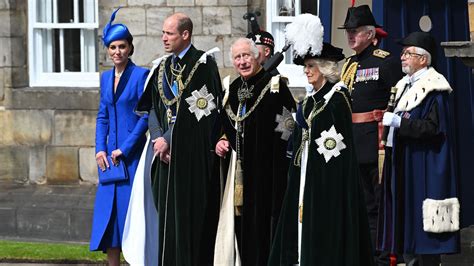 King Charles Iii And Queen Camillas Coronation Marked In Scotland With