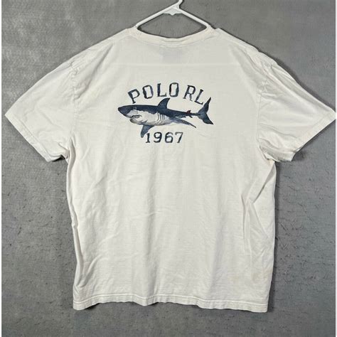 Polo Ralph Lauren A1 Rare Vintage Polo Sport Ralph Lauren Rl Shark 1967