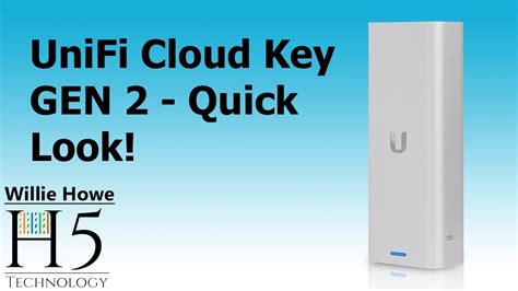 Ubiquiti Cloud Key Gen 2 Quick Overview YouTube