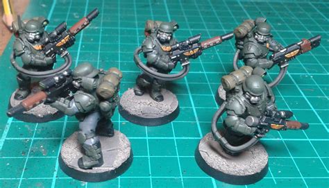 Warhammer K Astra Militarum Tempestus Scions Helmets K Spare Bits