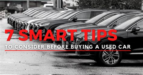 7 Smart Tips for Buying a Used Car - CCP