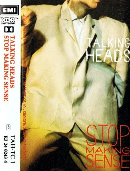 Talking Heads Stop Making Sense Cassette Album 1984 R4148167 Discogs