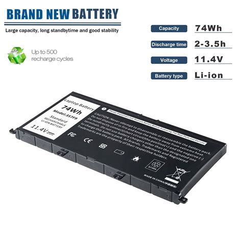 357F9 Battery For Dell Inspiron 15 5576 5577 7559 7557 7567 7566 0GFJ6