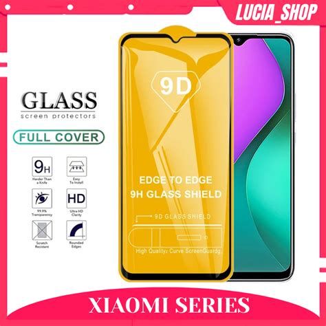 Jual Tempered Glass Full Cover Layar Xiaomi 12t 13t Redmi 9a 9t 8 8a 10c 13c A3 Note 10 Pro Poco