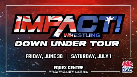 Impact Wrestling Australia Tour Announced After Njpw Tour Postponed