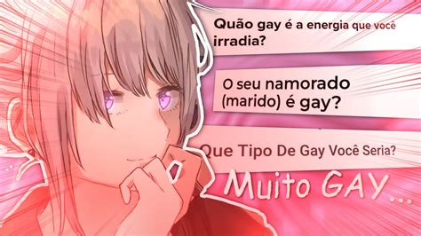 Fazendo Testes Pra Saber Se Sou Gay Youtube