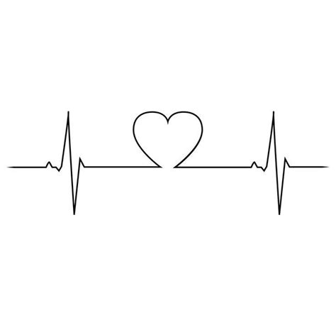 Heart beat png | Heartbeat tattoo design, Heartbeat tattoo, Heartbeat tattoo with name