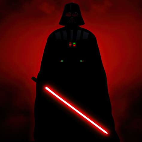 Darth Vader Wallpaper 4k Lightsaber Dark Background