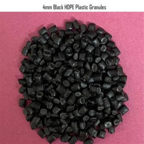 4mm Black HDPE Plastic Granules For General Plastics At 75 Kg In Kolkata