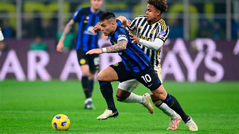 Inter Con Lautaro Mart Nez Super A Juventus Y Se Qued Con El