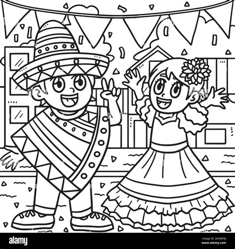 Free Fiesta Coloring Pages