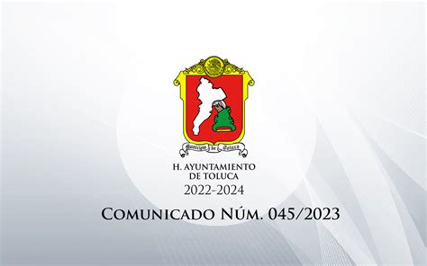 Comunicado N M Ayuntamiento De Toluca