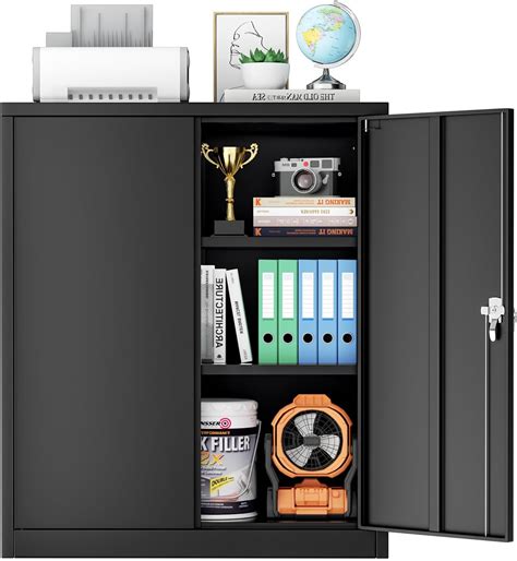 Amazon Pataku Metal Storage Cabinet Garage Cabinet With Doors And