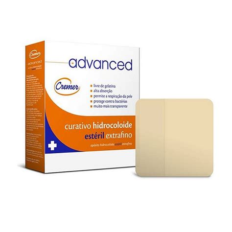 Curativo Hidrocolóide Advanced Extra Fino Cremer RareMed Hospitalar