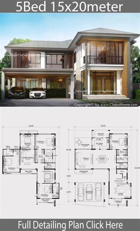 Planos De Casas Modernas De Dos Plantas