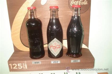 Tres Botellas De Coca Cola De Los A Os Vendido En Venta