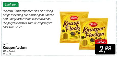 Zetti Knusperflocken Angebot Bei Konsum Prospekte De