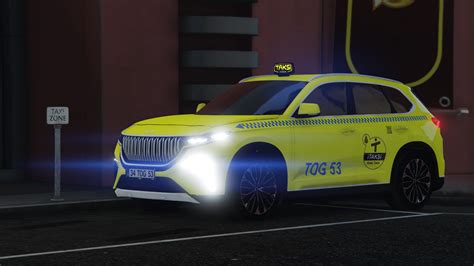 Togg C Suv T10x Taksi Replace Add On Unlocked GTA5 Mods