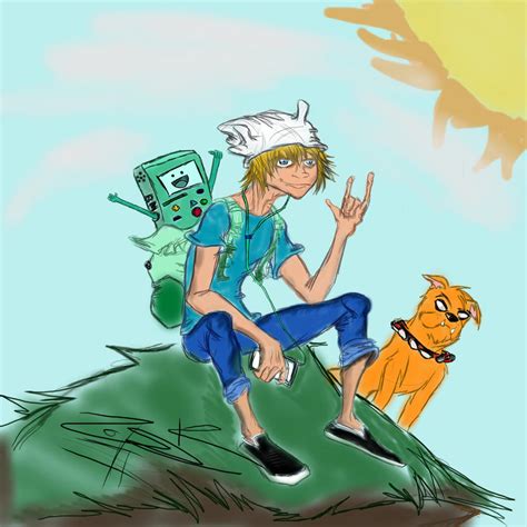 Finn Jake And Bmo By EpicRoyalty On DeviantArt