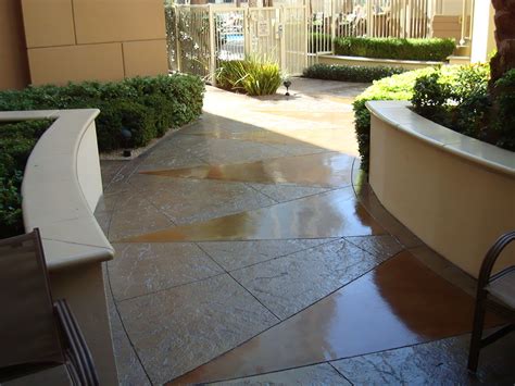 Residential Sidewalk And Walkway Epoxy Coating Cny Creative Coatings