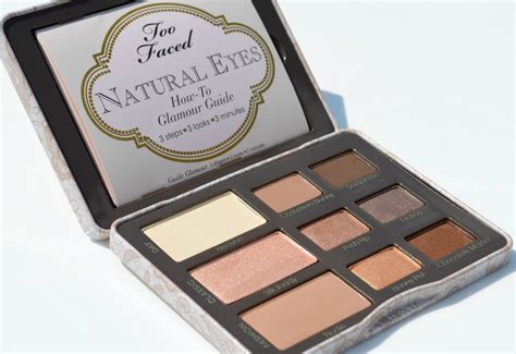 The Too Faced Natural Eyes Neutral Eyeshadow Collection Review