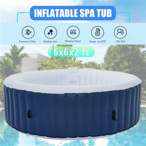CM People Hot Tub Portable Inflatable Spa Swim Spa Massage Jets Outdoor For Sale From