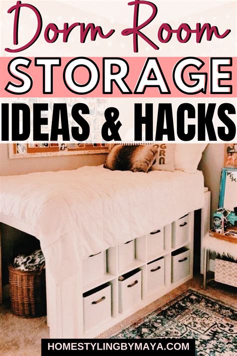 Dorm Room Under Bed Storage Ideas Online