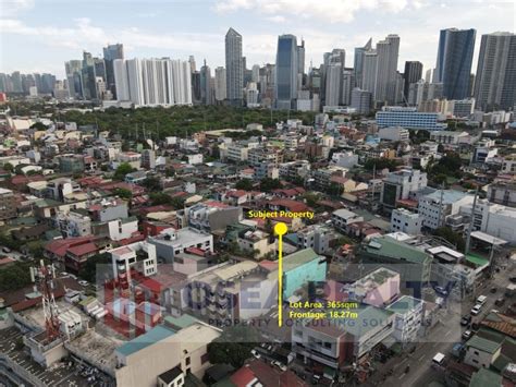 For Sale Lot With An Old House At Brgy Olympia Makati City