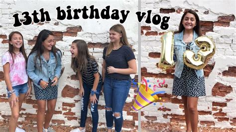 The Ultimate Vsco Sleepover 13th Birthday Vlog Youtube