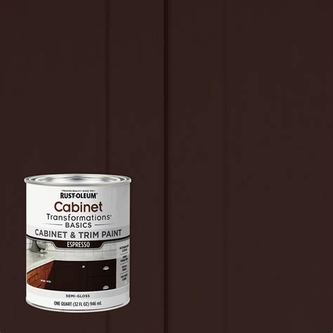 Rust Oleum Transformations Qt Espresso Cabinet Paint Pack