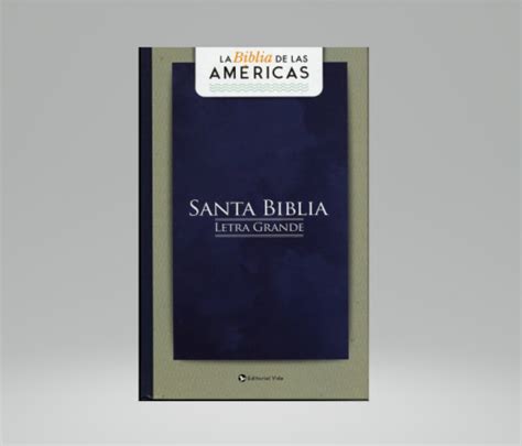 Biblias de las Américas Tamaño Manual Letra Grande Tapa dura