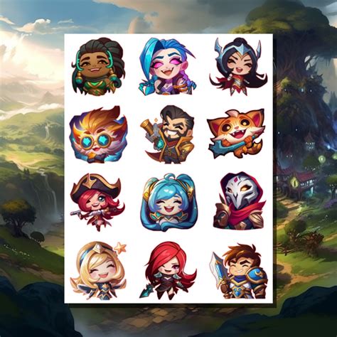 Chibi Camille League Of Legends Stickers League Of Legends Etsy