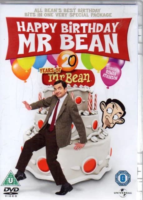 Happy Birthday Mr Bean Uk Dvd Rowan Atkinson Picclick Uk