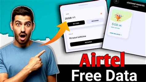 Airtel Free Data 2022 How To Get Free Data On Airtel Thanks App Airtel Coupon Code 2022