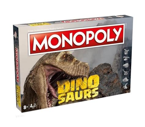 Monopoly Dinosaurs Joc De Societate Pentru Copii Gameology