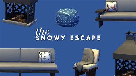 Is Snowy Escape A Good Pack For Builders Build And Buy Review Sims 4